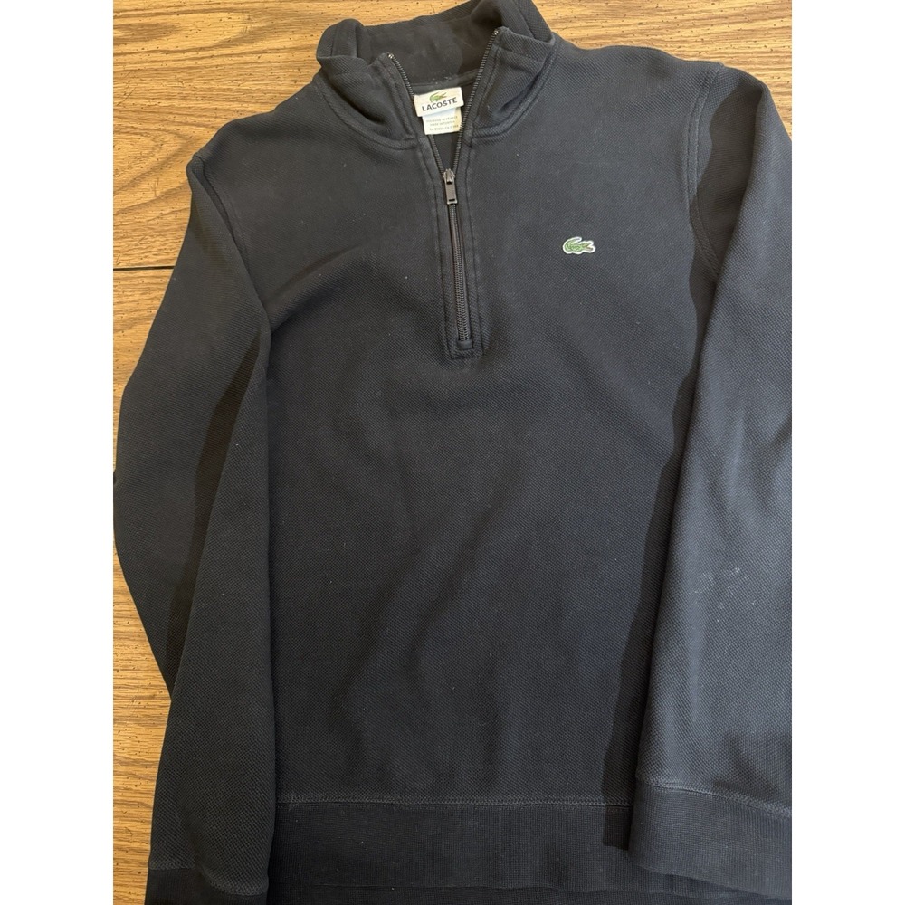 Polo Ralph Lauren Custom Slim Fit Heather Grey Polo Navy Pony Boys 4 (B)